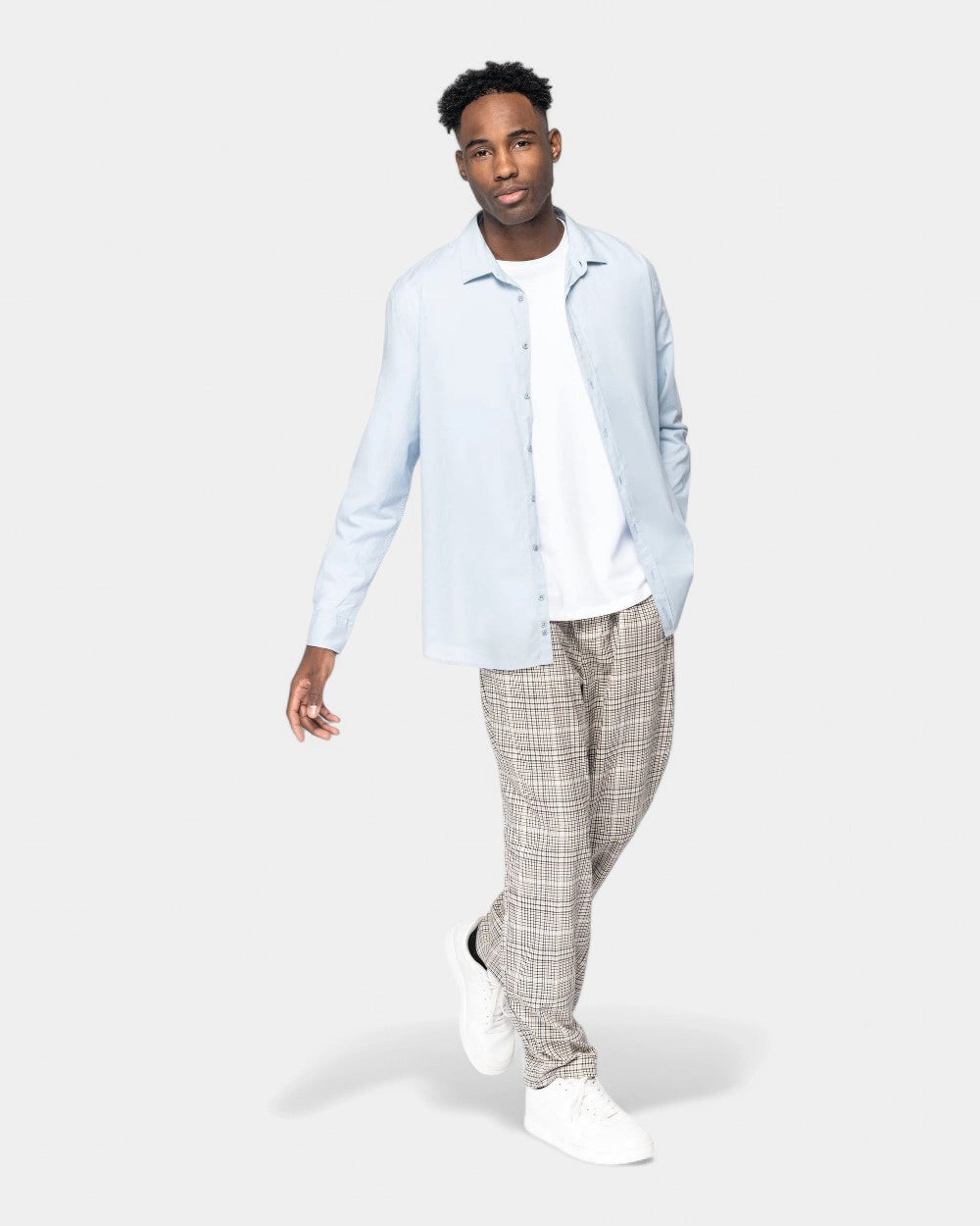 Eco-friendly customizable men's shirt