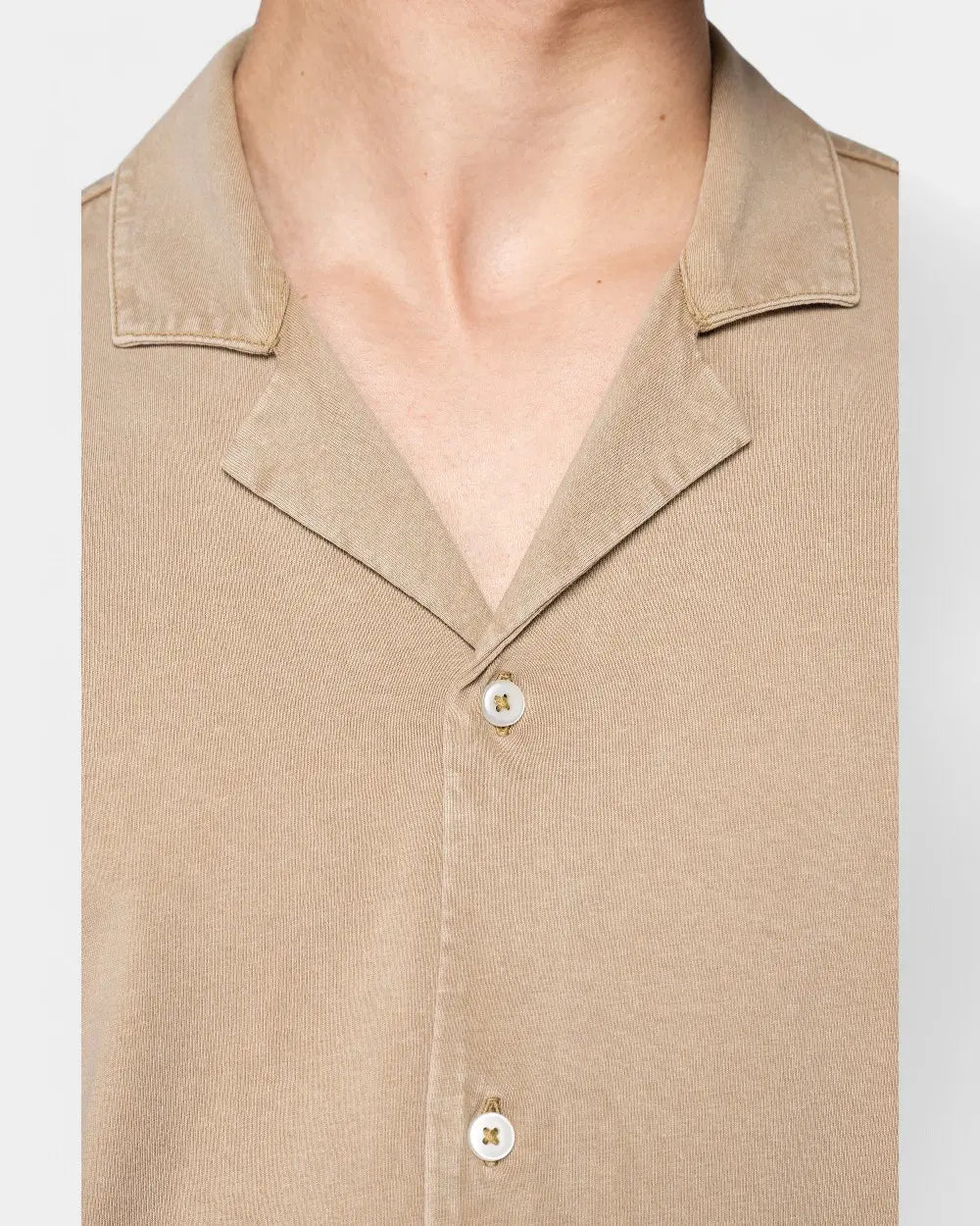 Washed Short Sleeve Shirt for Men to Personalize - 4