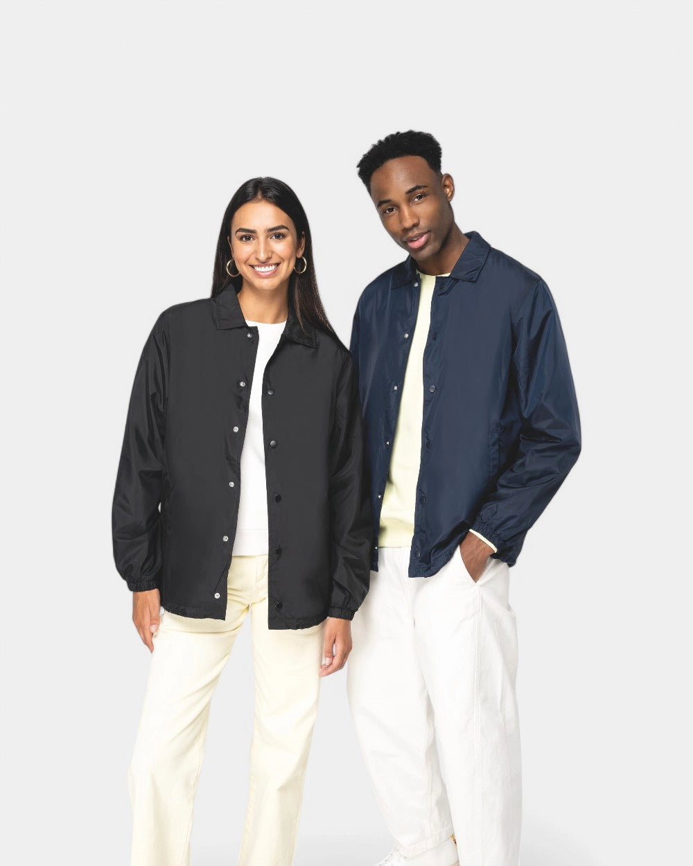 Eco-friendly unisex windbreaker jacket customizable