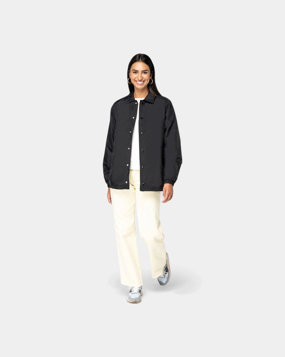 Eco-friendly unisex windbreaker jacket customizable - 4