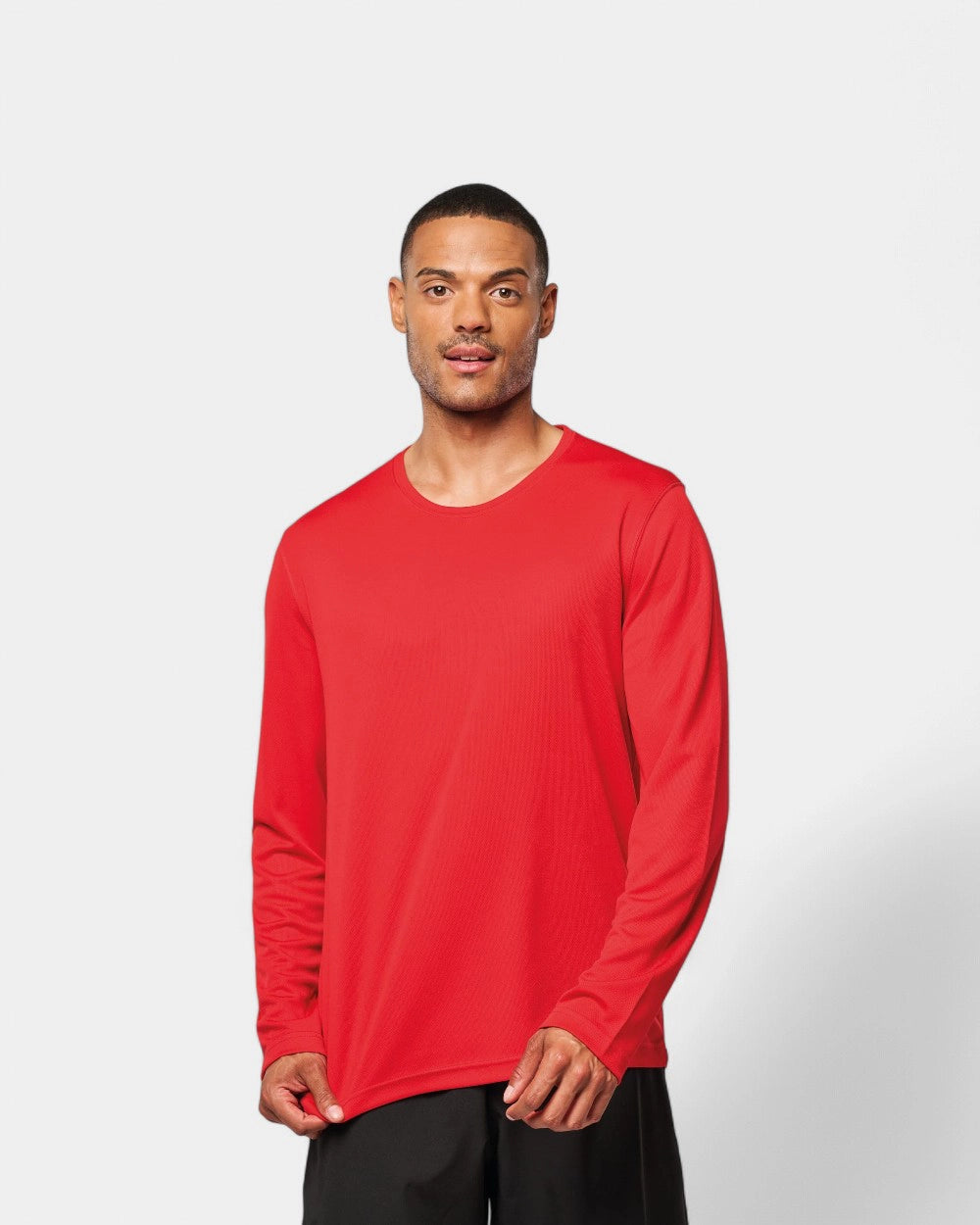 Men's Long Sleeve Sports T-Shirt - Customizable