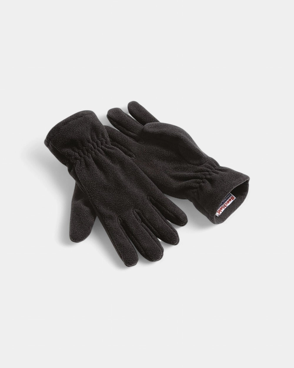 Customizable Unisex Softshell Gloves - Black
