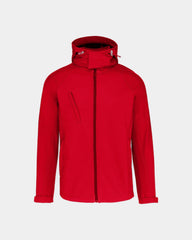 Customizable Men's Hooded Jacket - Red