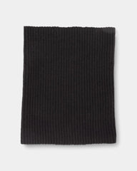 Unisex Customizable Merino Wool Neck Warmer - Black