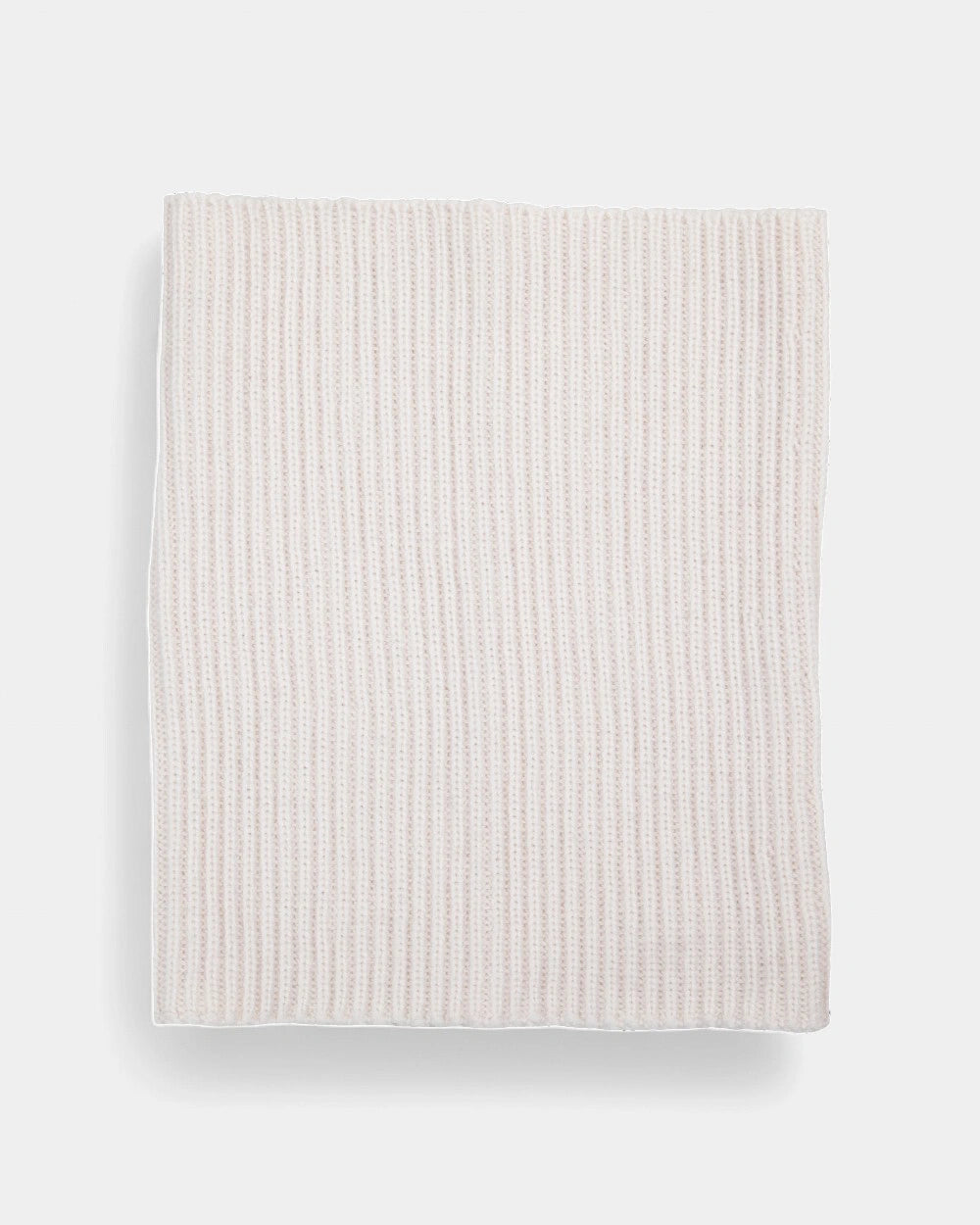 Unisex Customizable Merino Wool Neck Warmer - Ivory