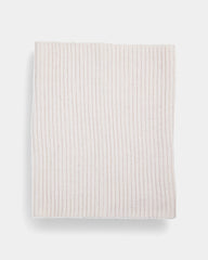 Unisex Customizable Merino Wool Neck Warmer - Ivory