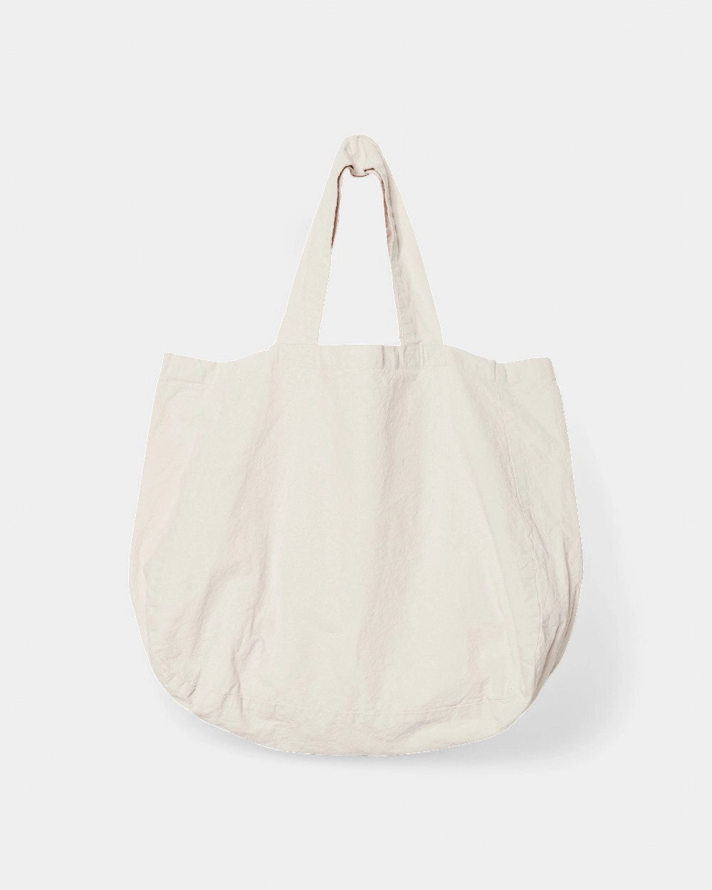 Customizable Linen Shopping Bag - Ivory
