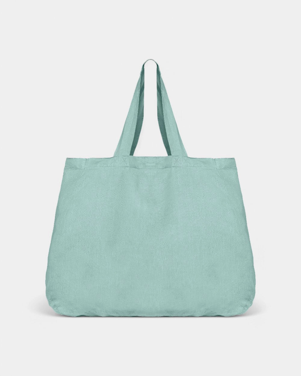 Customizable Linen Shopping Bag - 1