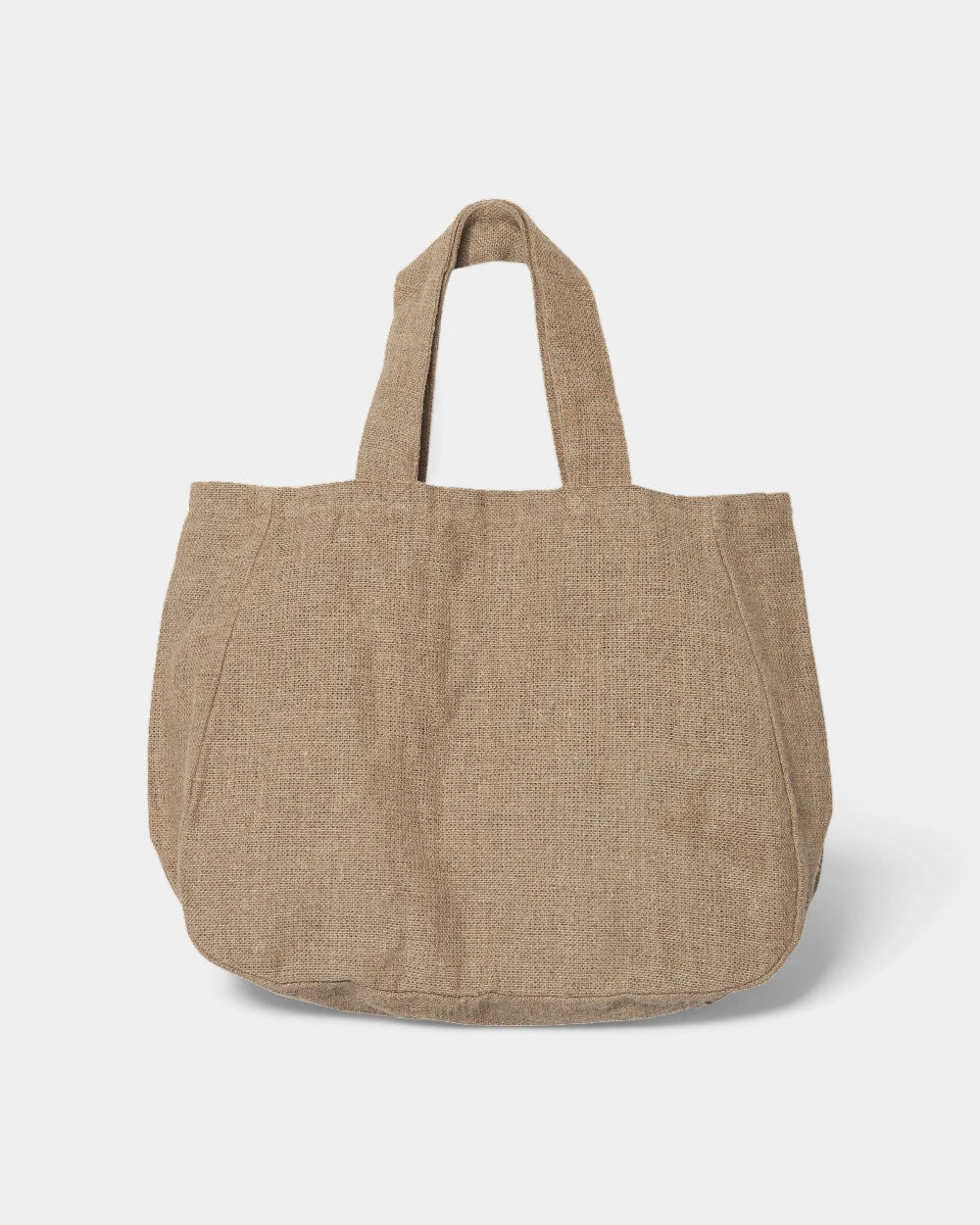 Customizable Jute Shopping Bag - Natural