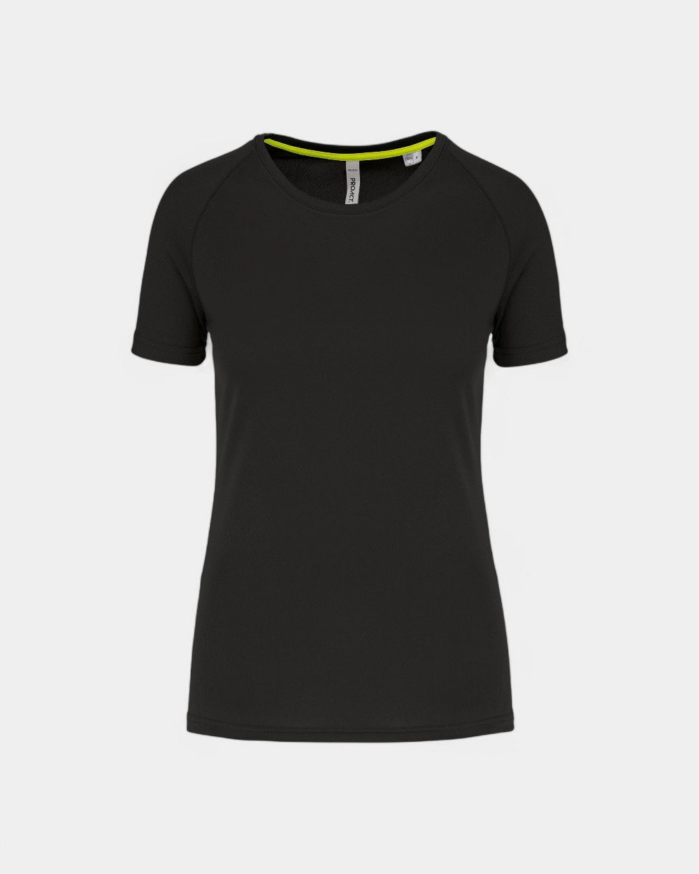 Customizable Recycled Women's Sports T-Shirt - Black