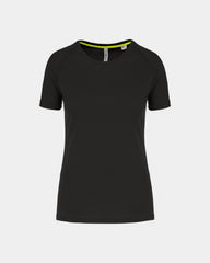 Customizable Recycled Women's Sports T-Shirt - Black