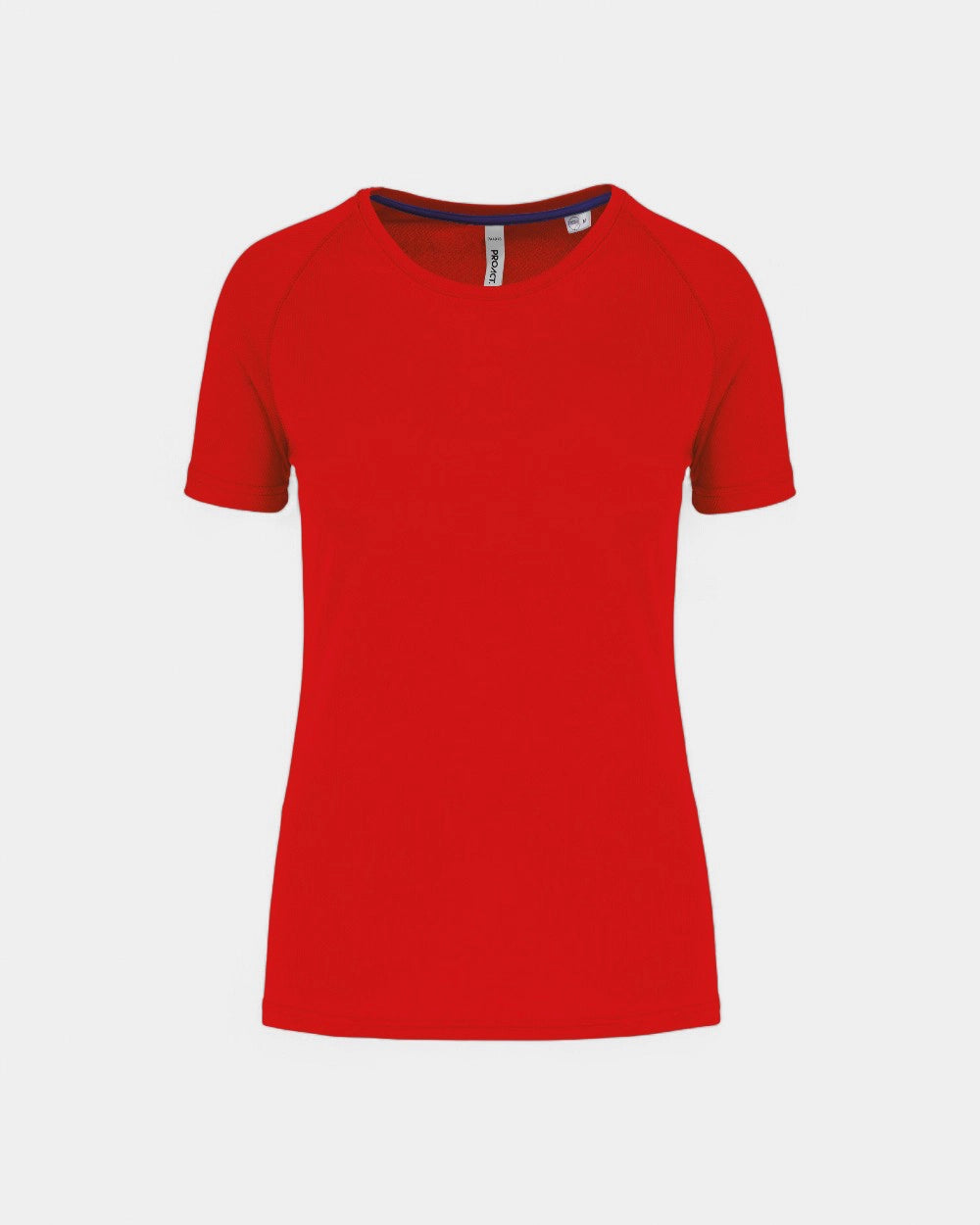 Customizable Recycled Women's Sports T-Shirt - Red