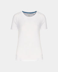 Customizable Recycled Women's Sports T-Shirt - White
