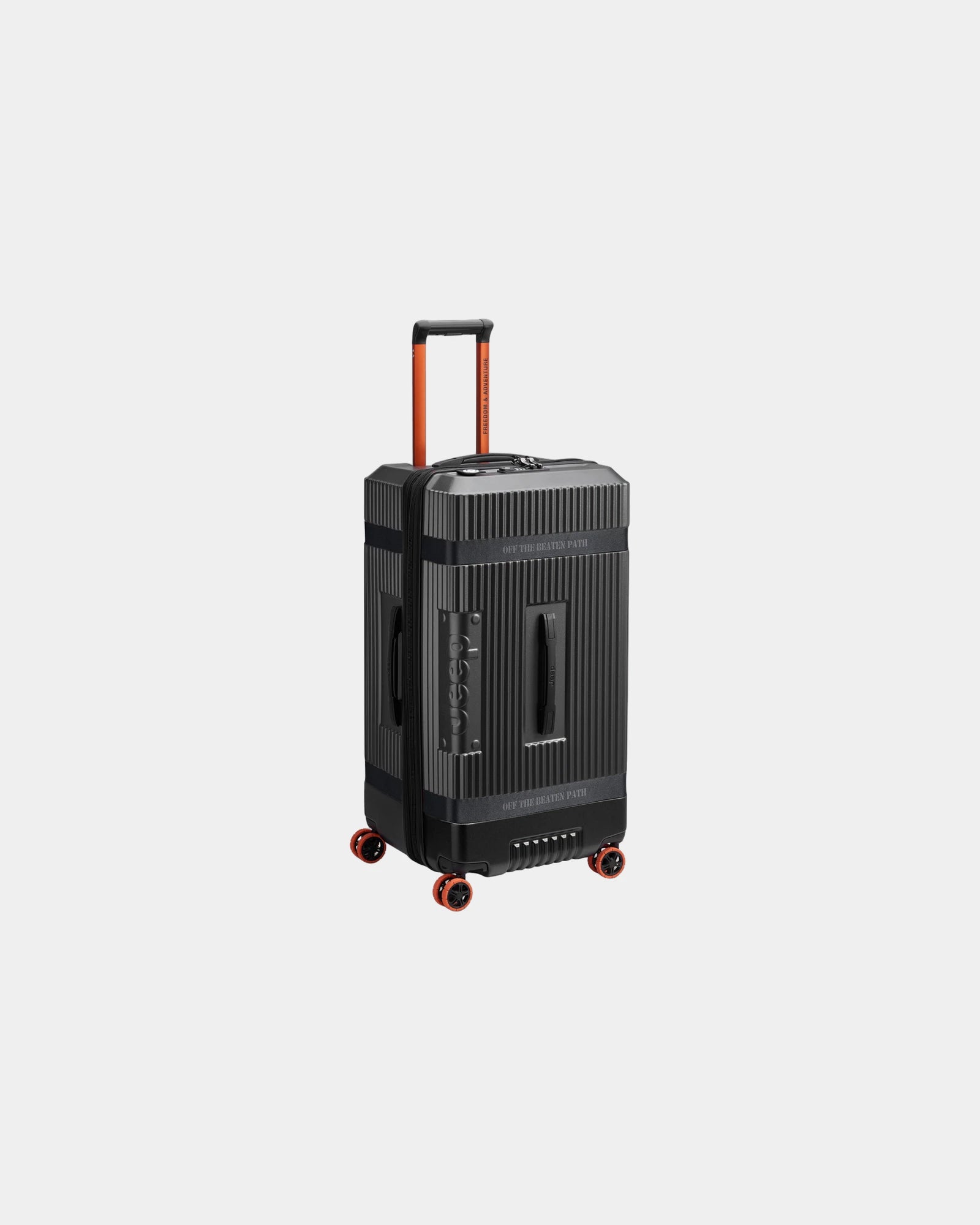 Promotional polycarbonate 80 cm trunk suitcase - 1