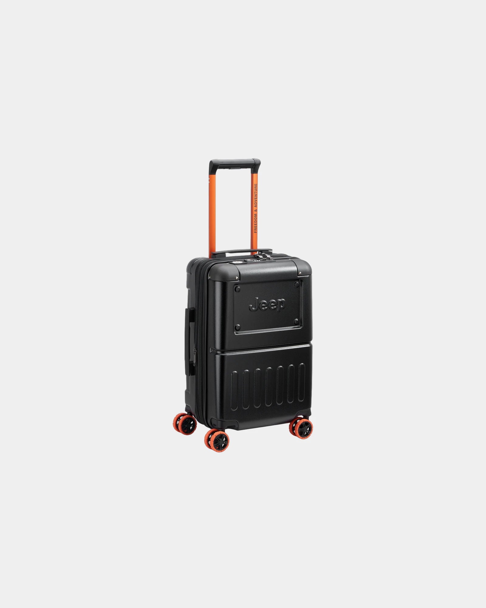 Promotional expandable 55 cm trolley suitcase - 1