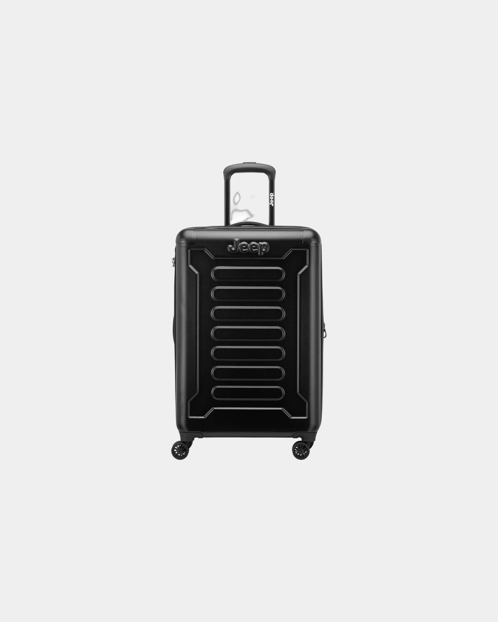 Promotional expandable trolley suitcase 68 cm - Black
