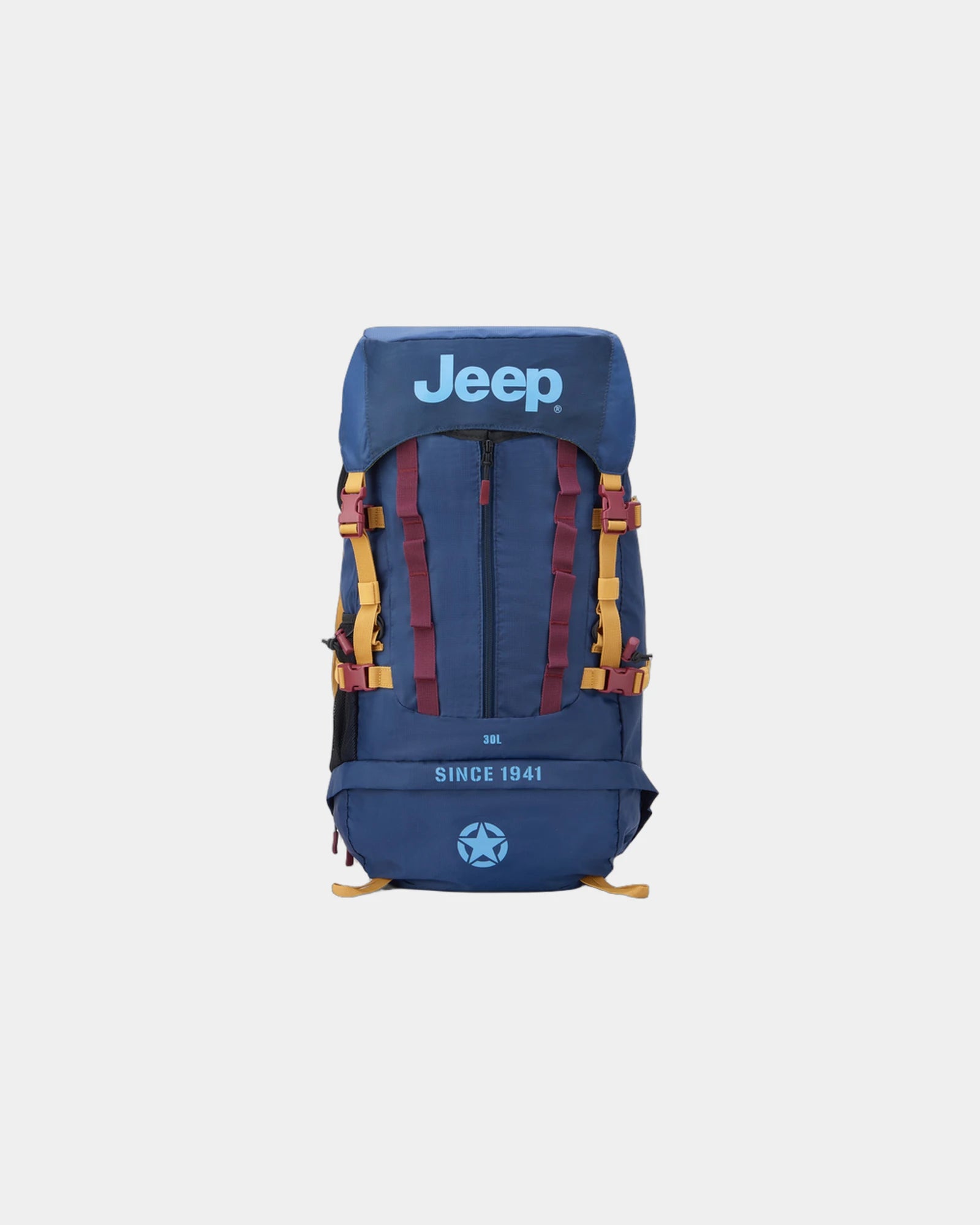 Promotional polyester hiking backpack - Navy