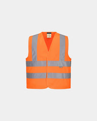 Personalized Hi-Vis children's vest - Orange