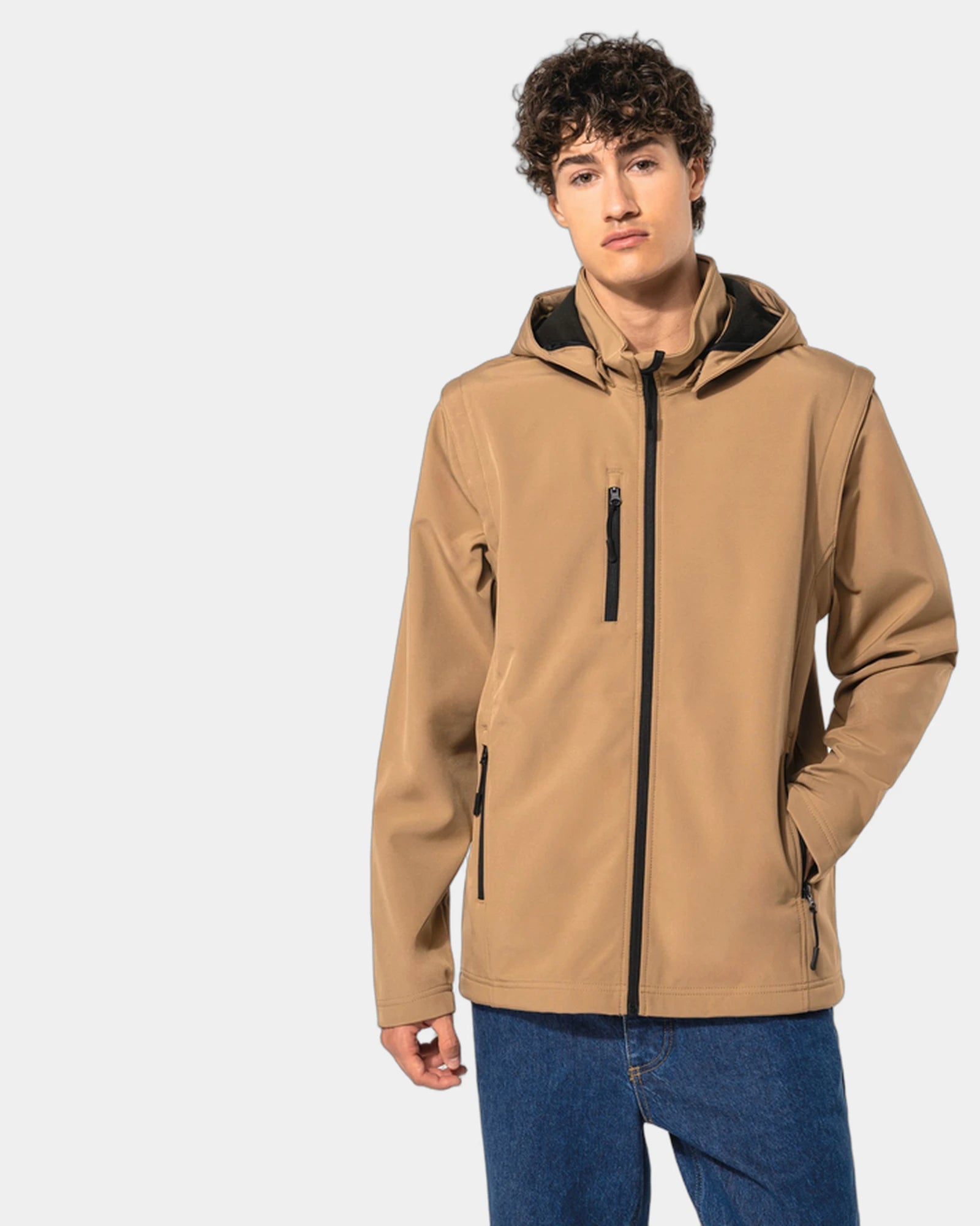 Custom breathable softshell jacket unisex - 2