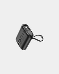 Custom 10,000 mAh power bank with integrated cables - 1