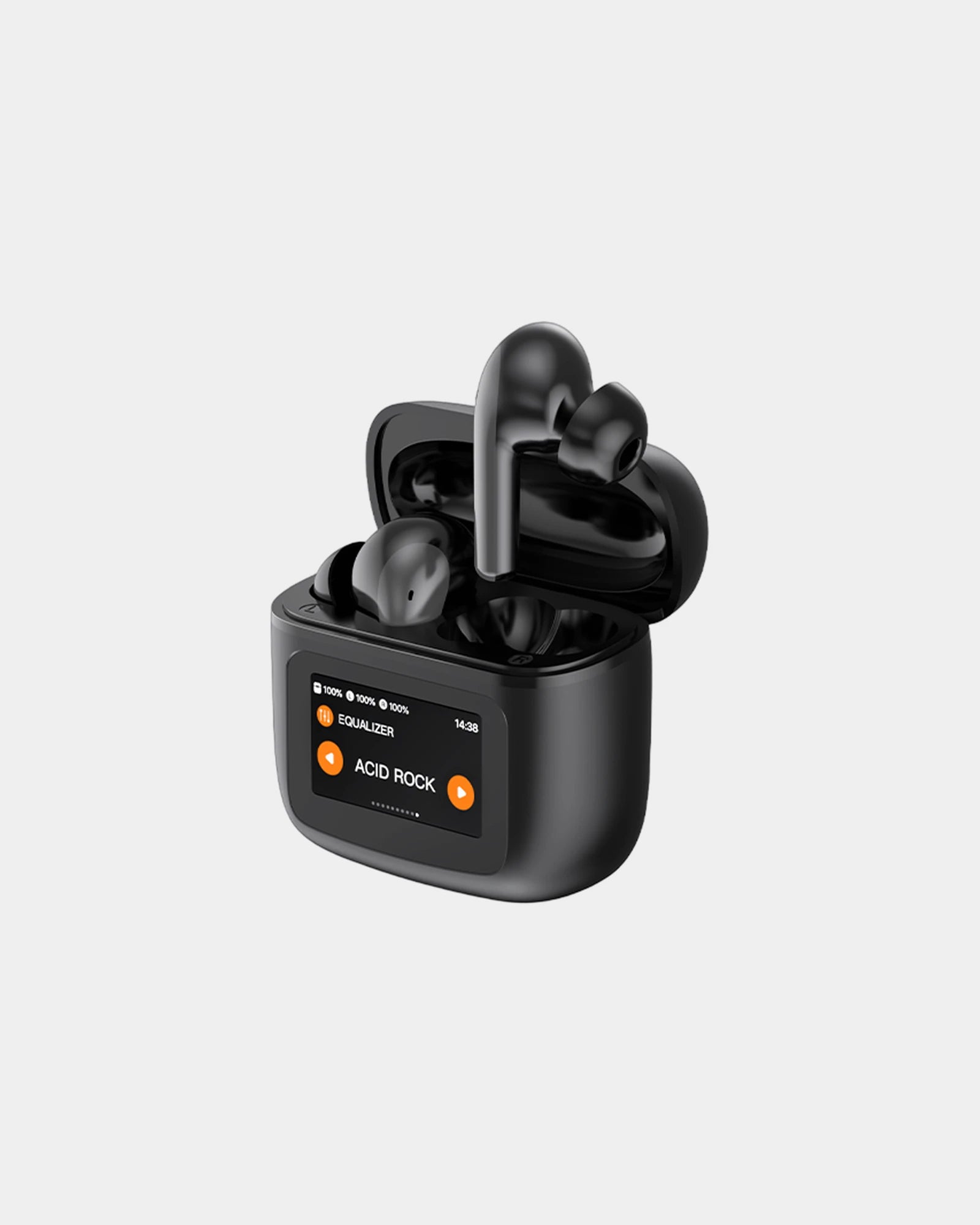 Custom ANC headphones with touch control - Black