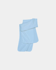 Custom anti-pilling fleece scarf 200 g/m² polyester - Sky Blue