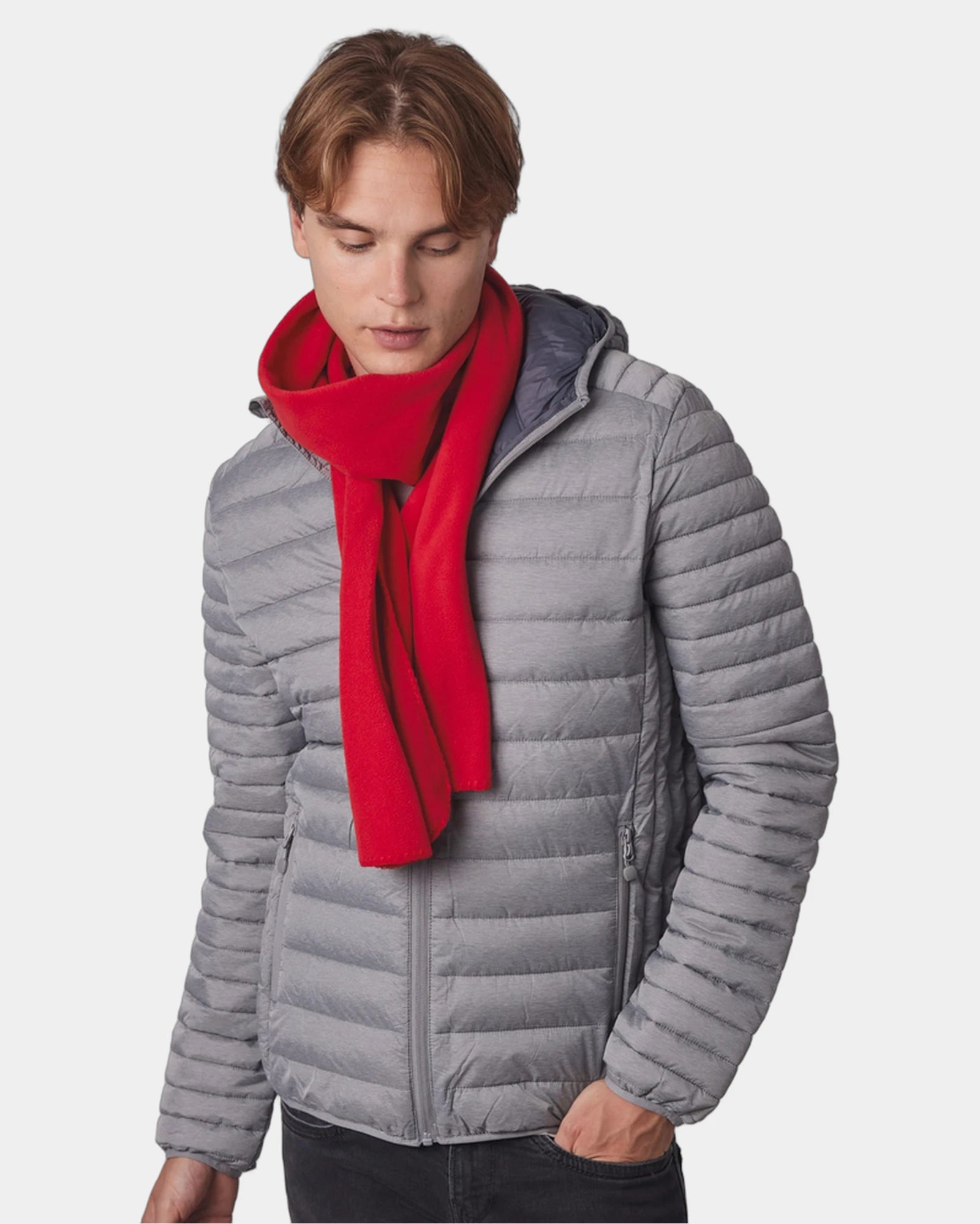 Custom anti-pilling fleece scarf 200 g/m² polyester - 4