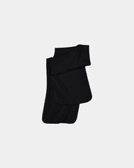 Custom anti-pilling fleece scarf 200 g/m² polyester - Black