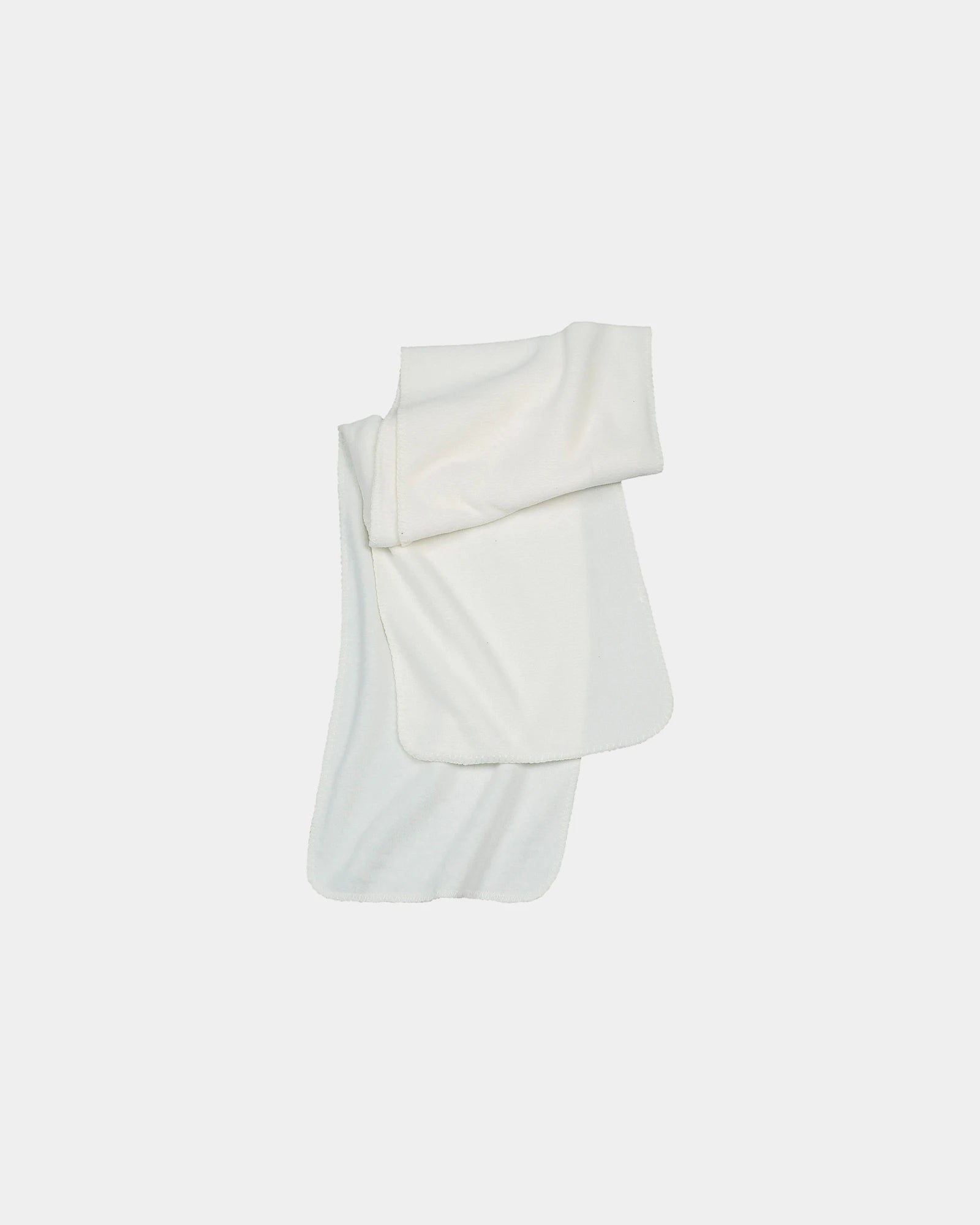 Custom anti-pilling fleece scarf 200 g/m² polyester - Natural