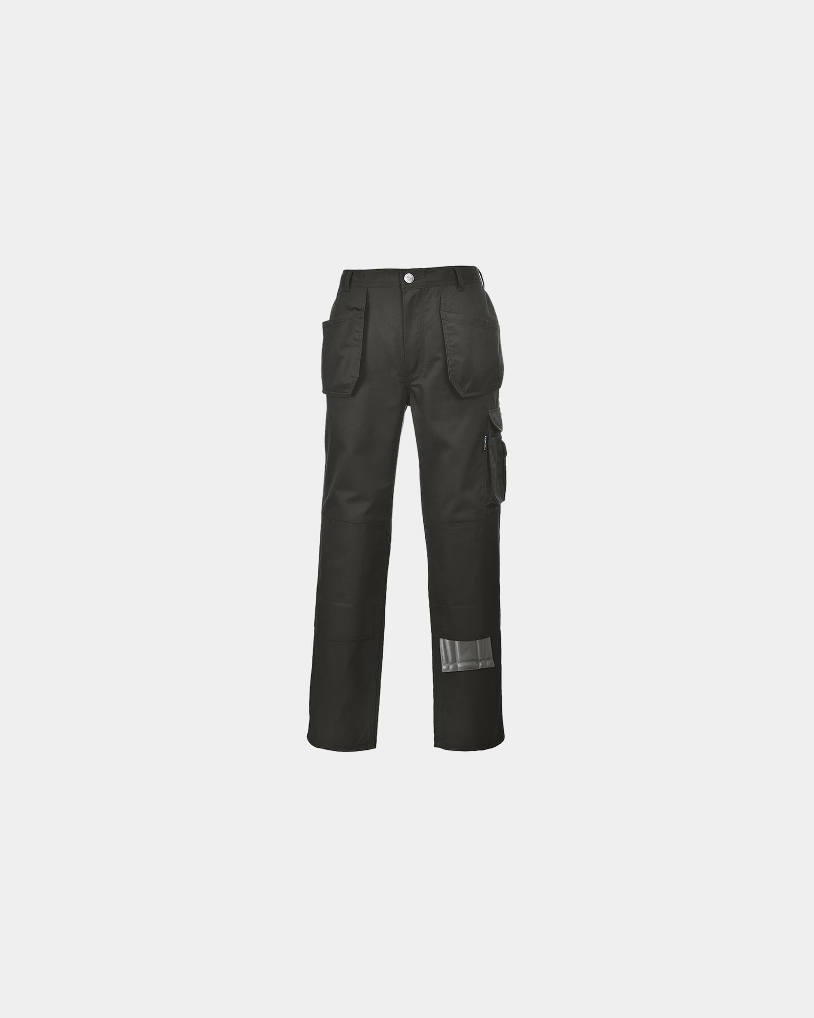 Promotional polycotton Slate trousers - Black-Sky Blue