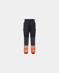 Promotional high-visibility flexi pants - Khaki