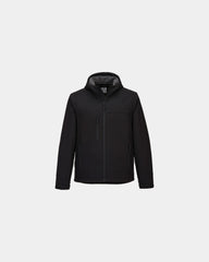 Custom waterproof softshell jacket KX3 - Black-Sky Blue