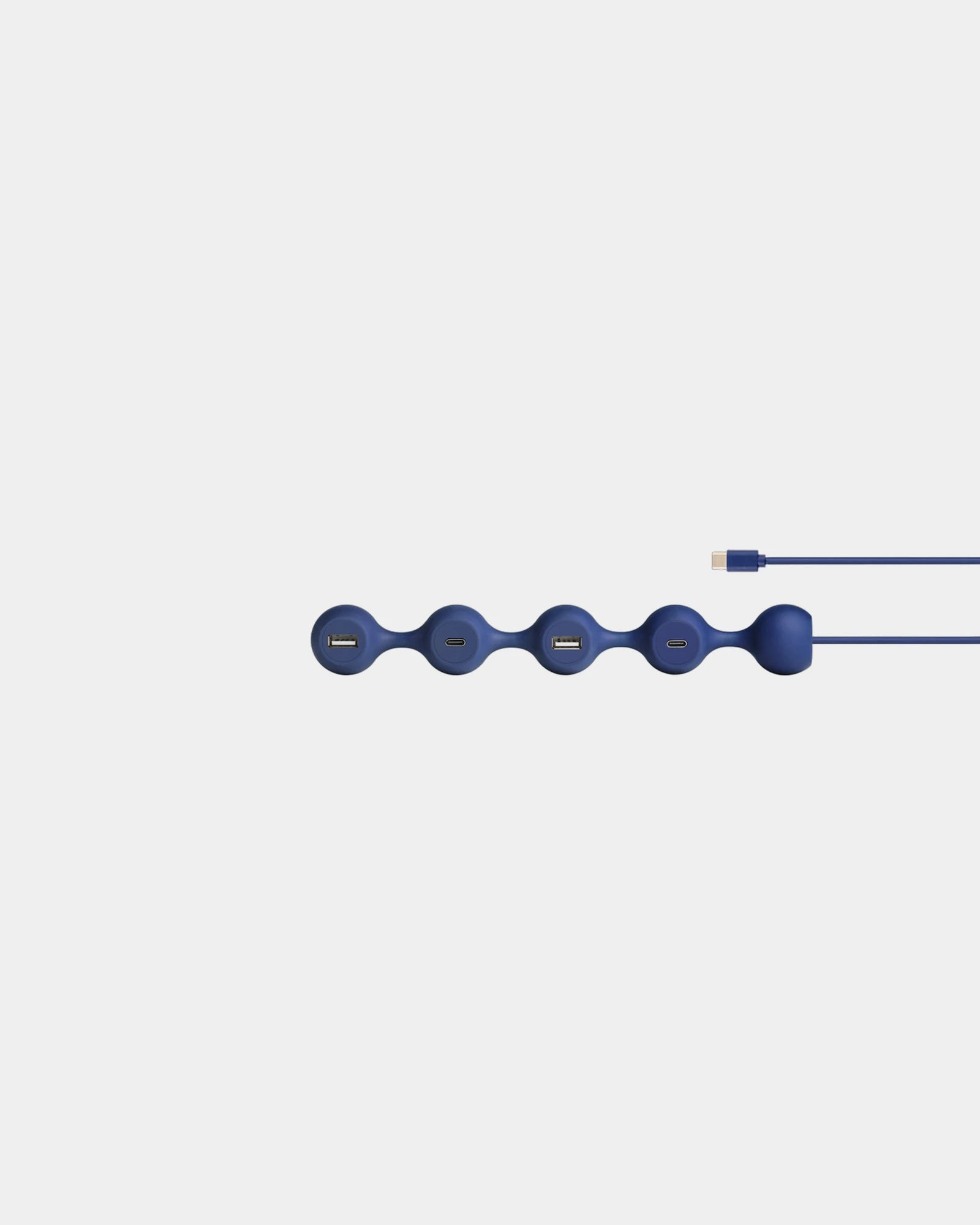 Custom USB-C hub Lexon Peas Hub-C - Dark Blue