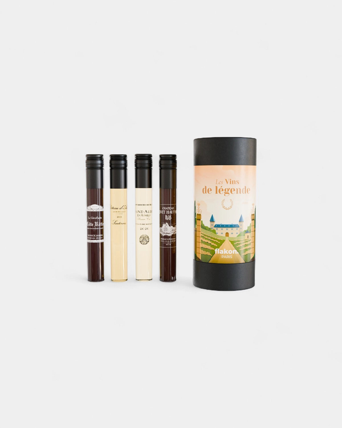 Tasting set 4 customizable wine bottles - 6