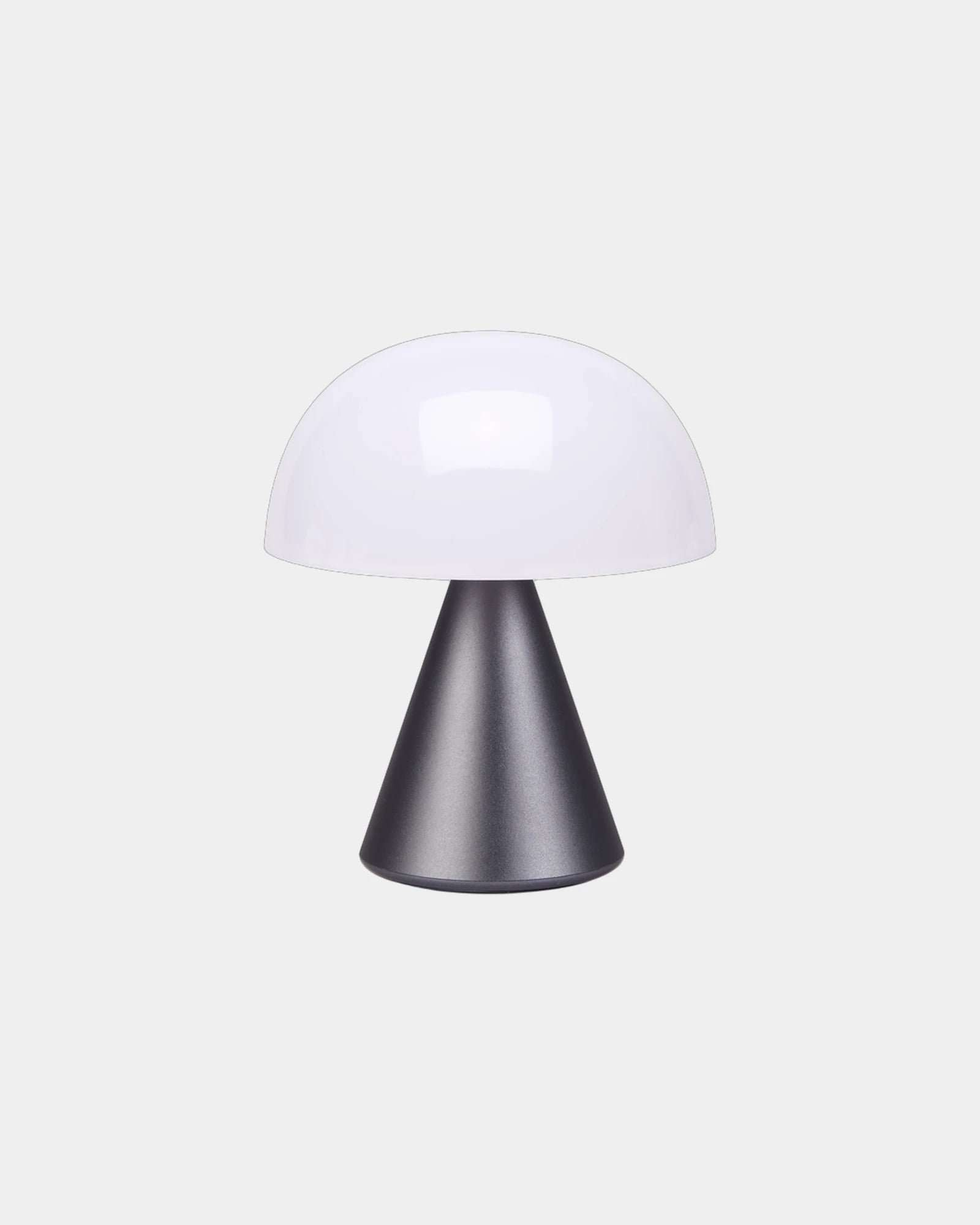 Custom rechargeable LED lamp Lexon Mina M - Gun Metal