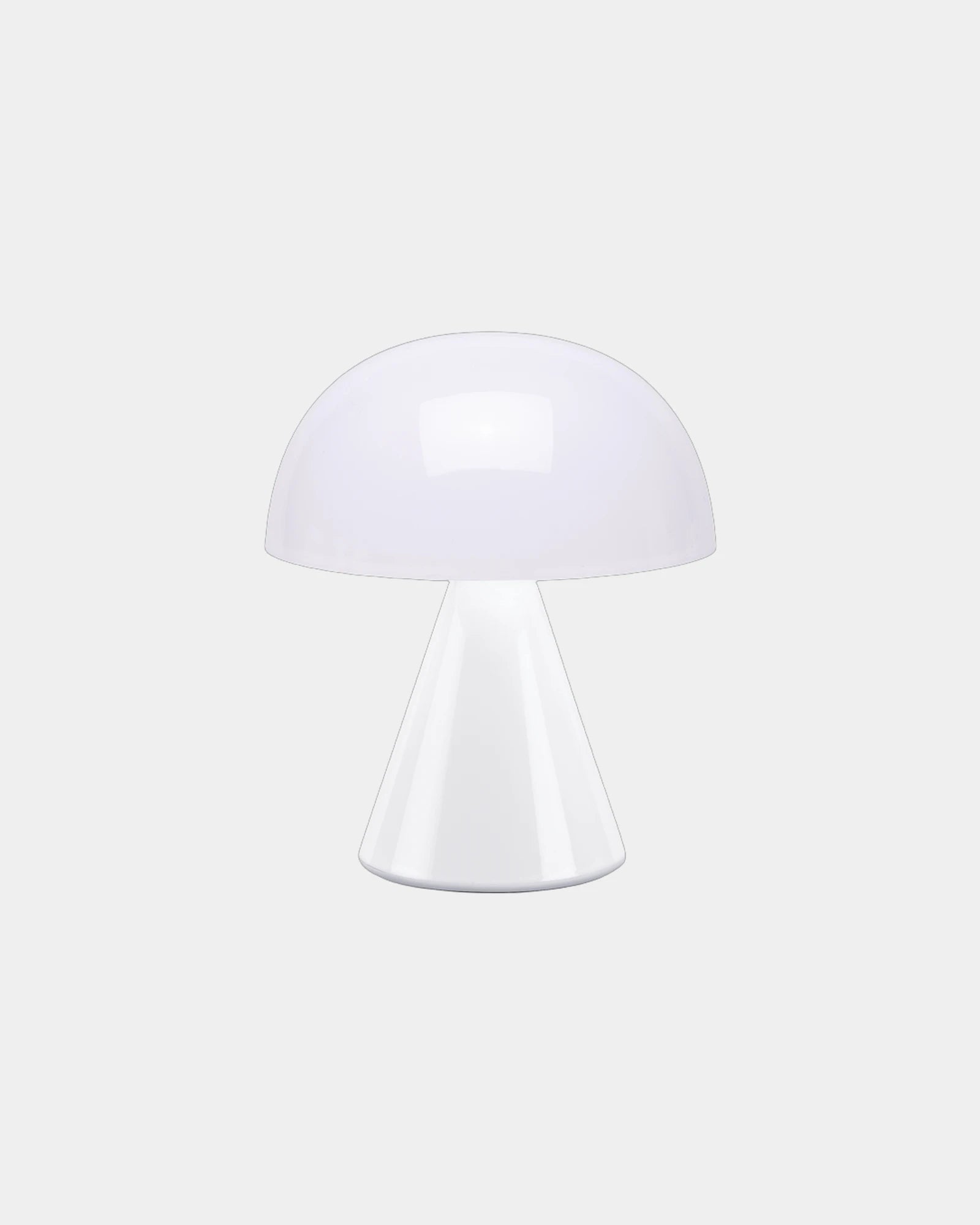 Custom rechargeable LED lamp Lexon Mina M - White Glossy
