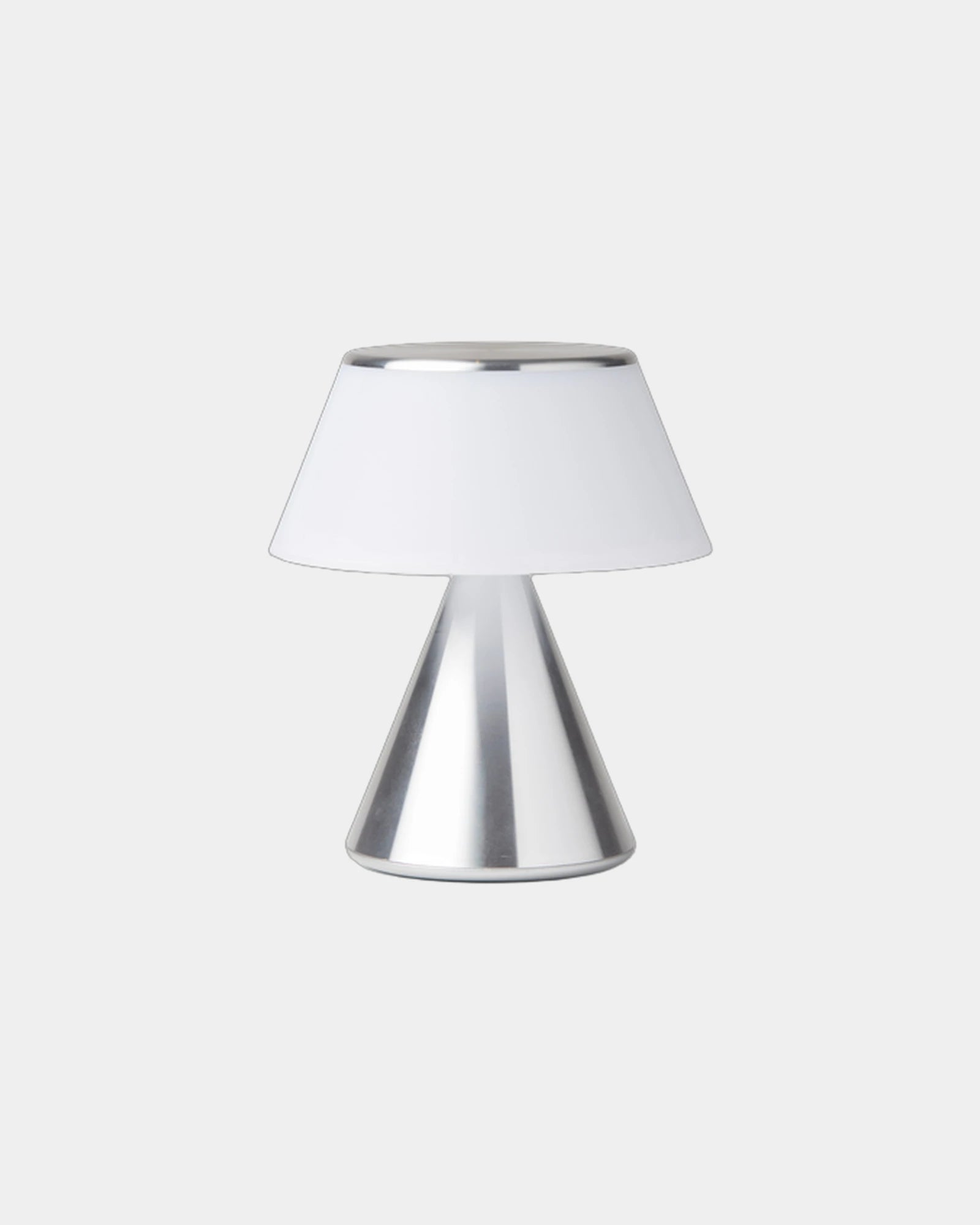Custom LED lamp with magnetic base Lexon Luma M - Polished Aluminum