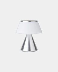 Custom LED lamp with magnetic base Lexon Luma M - Polished Aluminum