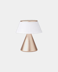 Custom LED lamp with magnetic base Lexon Luma M - Soft Gold