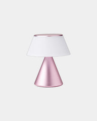 Custom LED lamp with magnetic base Lexon Luma M - Light Pink