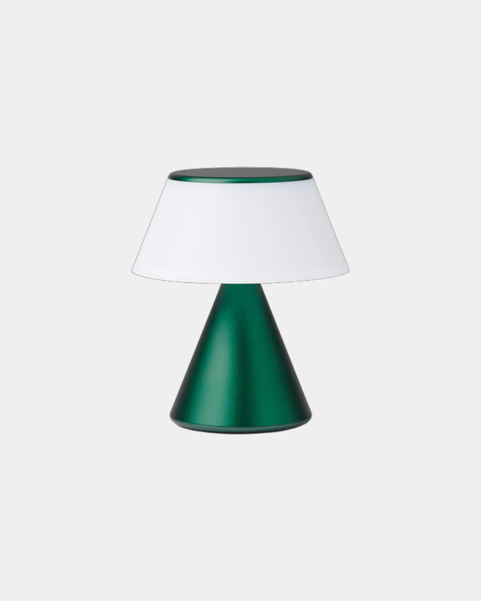 Custom LED lamp with magnetic base Lexon Luma M - Dark Green