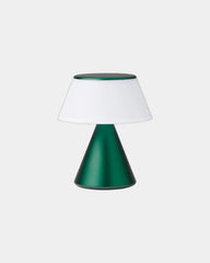 Custom LED lamp with magnetic base Lexon Luma M - Dark Green