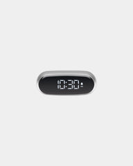 Custom promotional aluminum Lexon Minut clock with snooze function - Alu Polished
