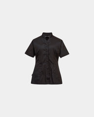 Custom women's tunic Premier - Black-Sky Blue