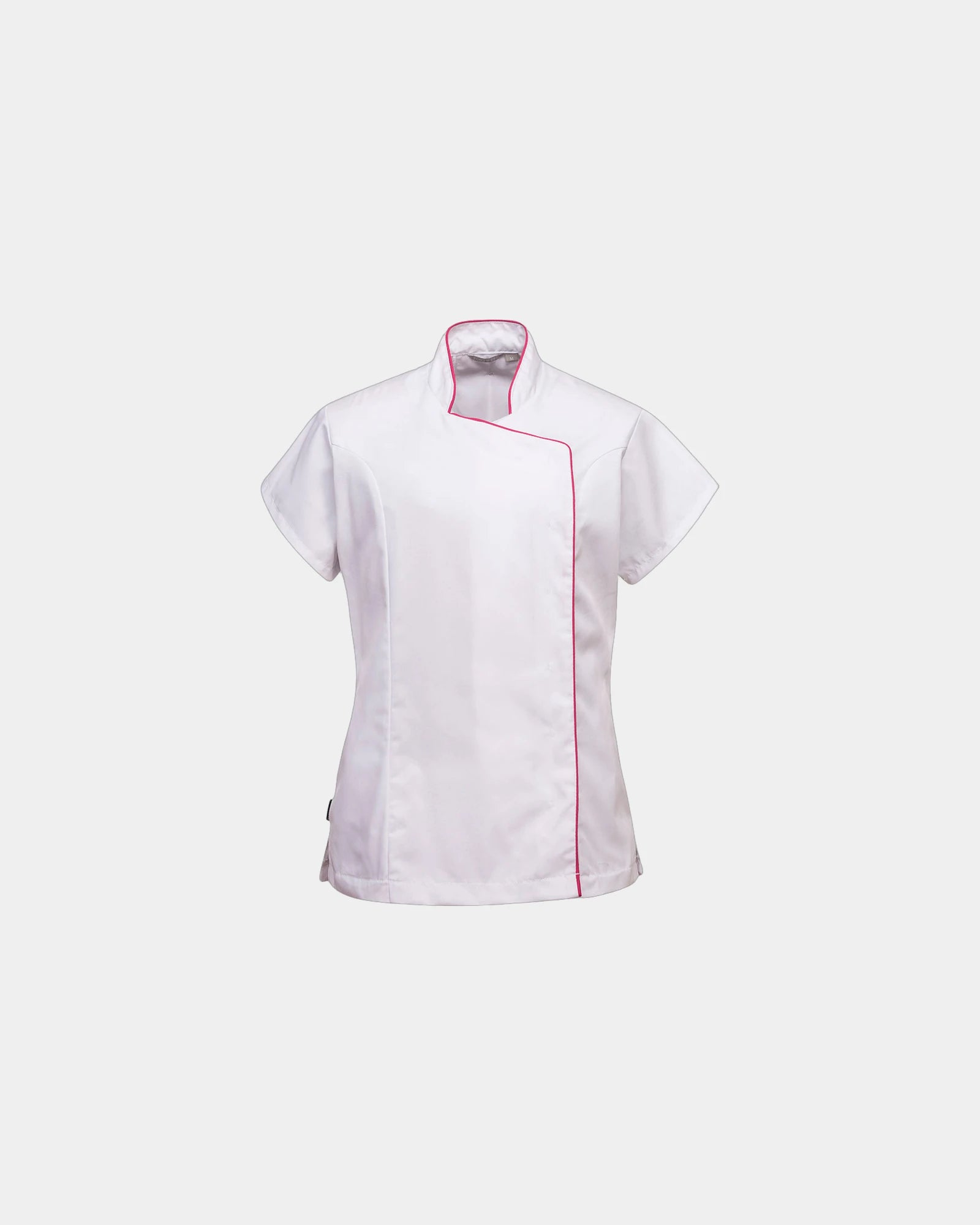 Personalized tunic for women with side pockets - White