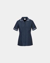 Promotional stretch tunic for home 65% polyester - Navy