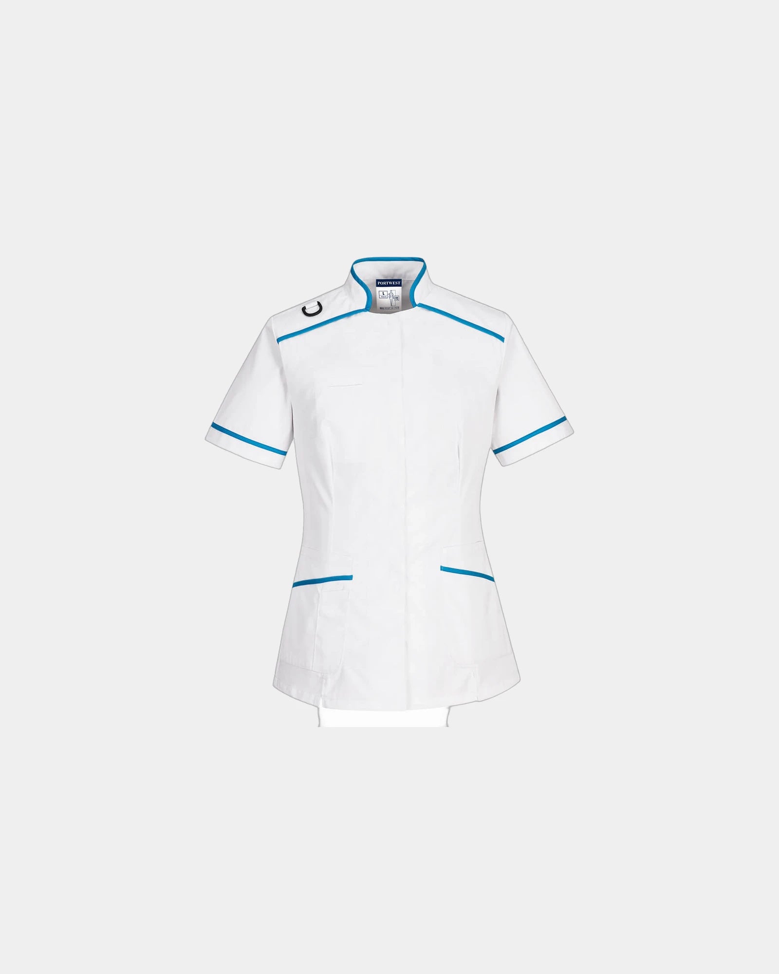 Custom medical tunic 65% polyester - White