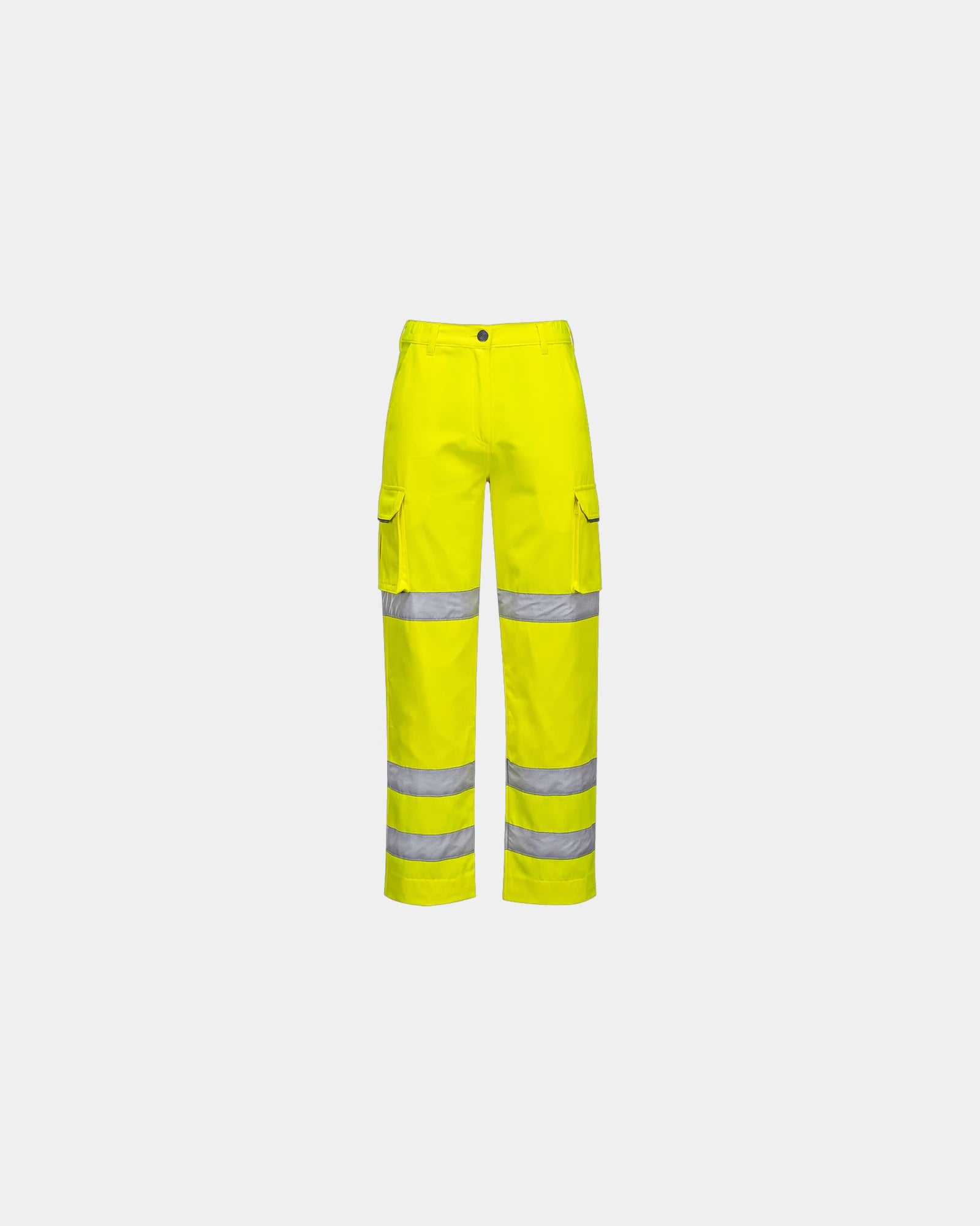Promotional high-visibility women's pants - Yellow