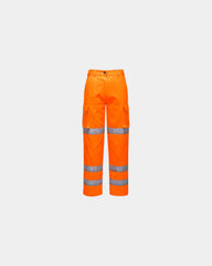 Promotional high-visibility women's pants - Orange
