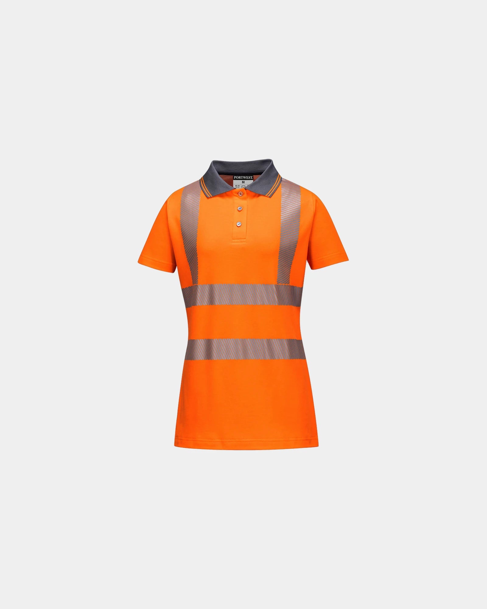 Custom breathable polo for ladies Portwest Polo Ladies Pro - Orange